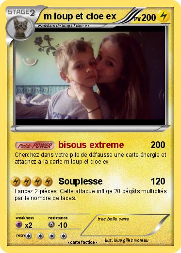 Pokemon m loup et cloe ex