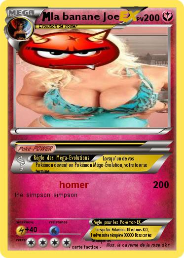Pokemon la banane Joe
