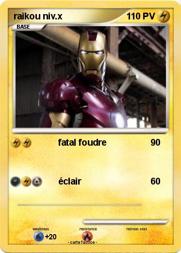 Pokemon raikou niv.x