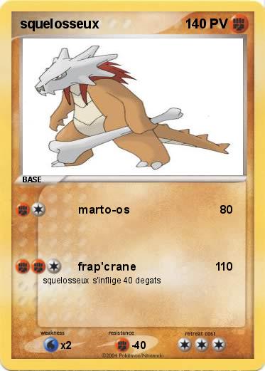 Pokemon squelosseux