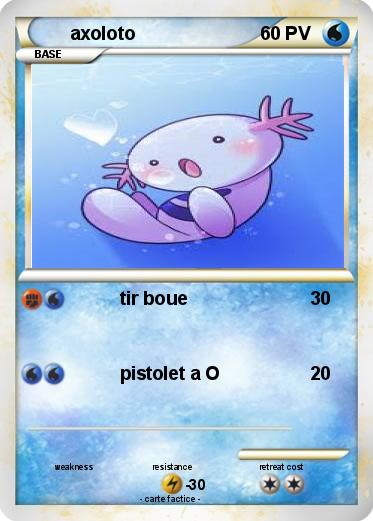 Pokemon axoloto