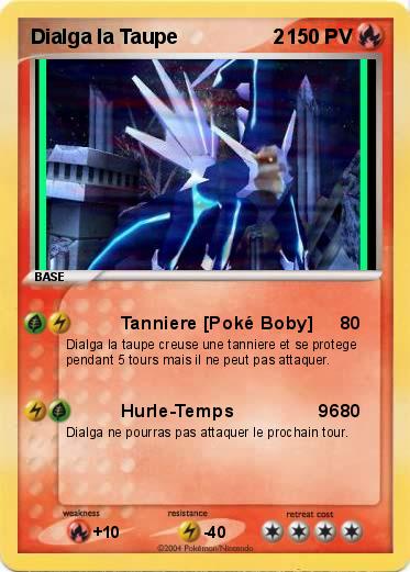 Pokemon Dialga la Taupe                 2