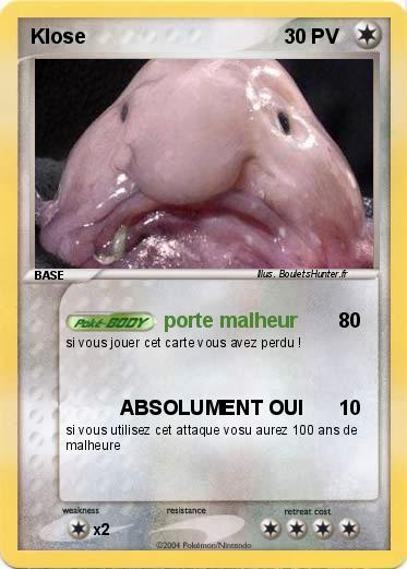 Pokemon Klose