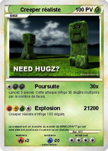 Pokemon Creeper réaliste