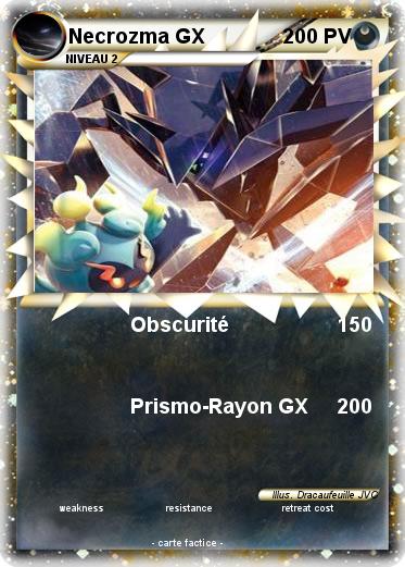 Pokemon Necrozma GX