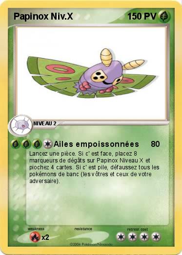 Pokemon Papinox Niv.X