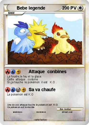 Pokemon Bebe legende