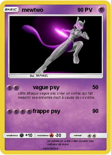 Pokemon mewtwo