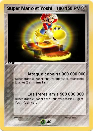 Pokemon Super Mario et Yoshi   100
