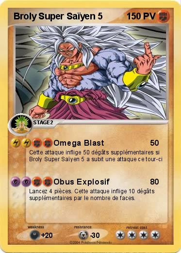 Pokemon Broly Super Saïyen 5