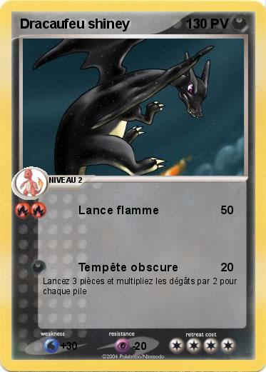Pokemon Dracaufeu shiney