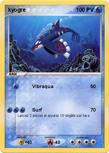 Pokemon kyogre