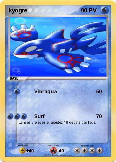 Pokemon kyogre
