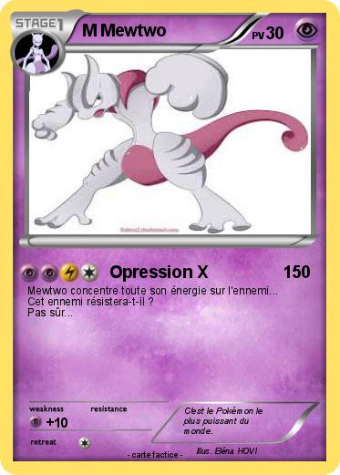Pokemon M Mewtwo