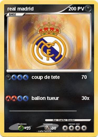 Pokemon real madrid