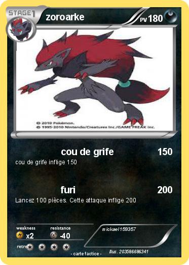 Pokemon zoroarke