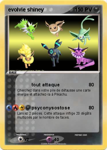 Pokemon evolvie shiney