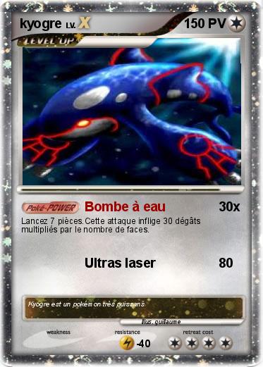 Pokemon kyogre