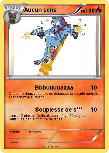 Pokemon Aucun sens