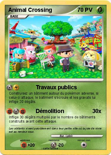 Pokemon Animal Crossing