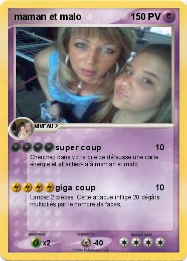 Pokemon maman et malo