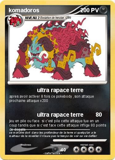 Pokemon komadoros