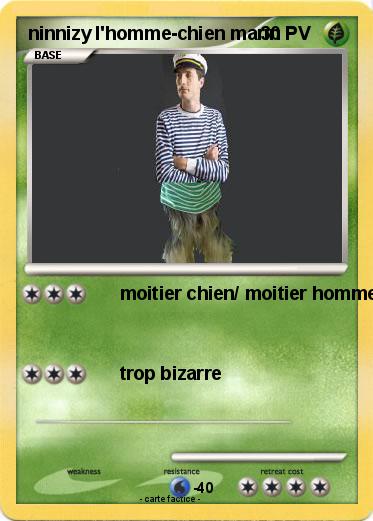 Pokemon ninnizy l'homme-chien marin