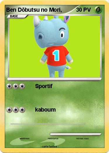 Pokemon Ben Dōbutsu no Mori,