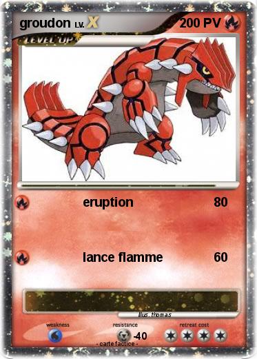 Pokemon groudon