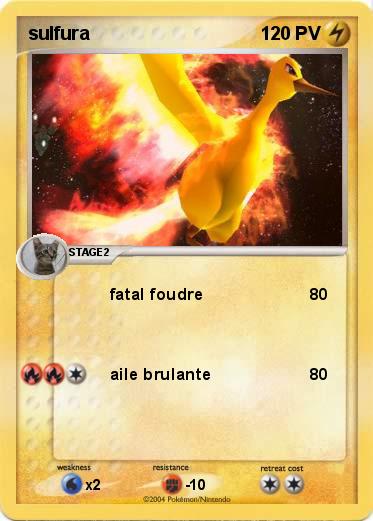 Pokemon sulfura