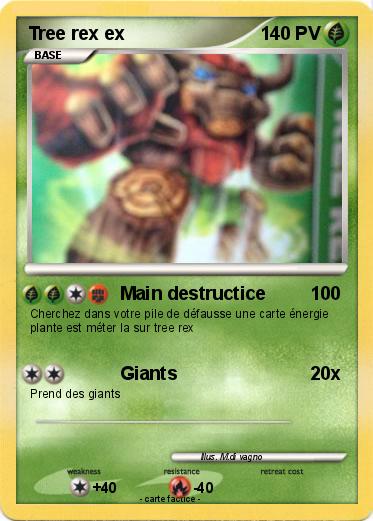 Pokemon Tree rex ex