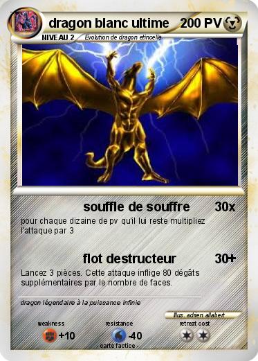 Pokemon dragon blanc ultime