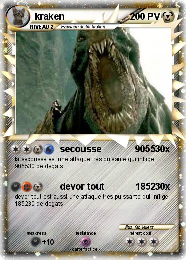 Pokemon kraken
