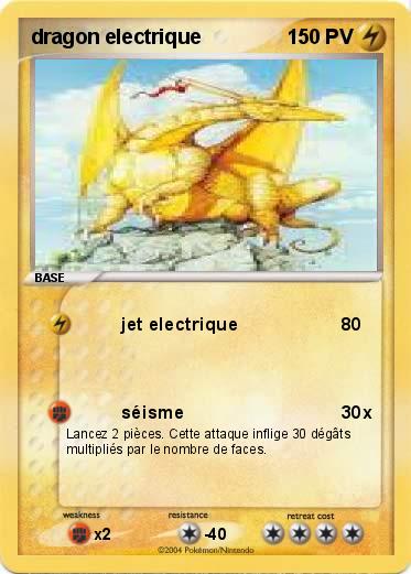 Pokemon dragon electrique