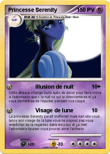 Pokemon Princesse Serenity