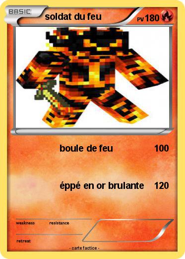 Pokemon soldat du feu