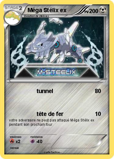 Pokemon Méga Stélix ex