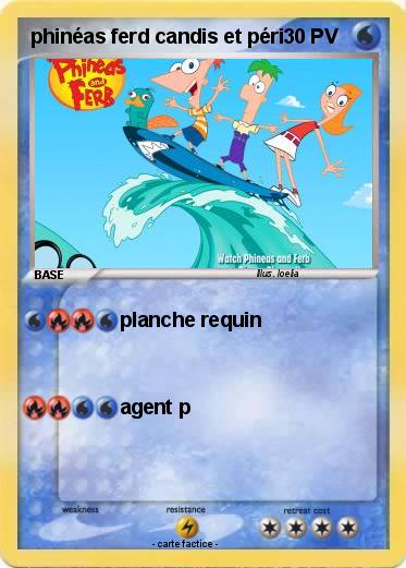 Pokemon phinéas ferd candis et péri