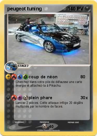 Pokemon peugeot tuning