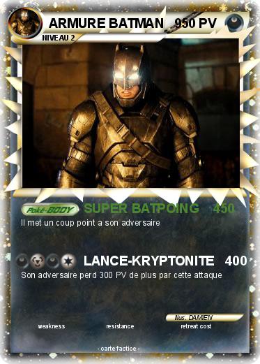 Pokemon ARMURE BATMAN   9