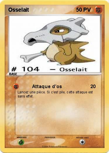 Pokemon Osselait
