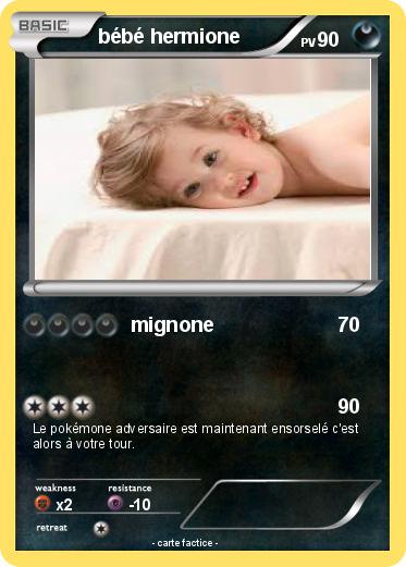Pokemon bébé hermione