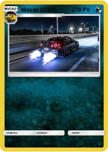 Pokemon Nissan GTR35          2