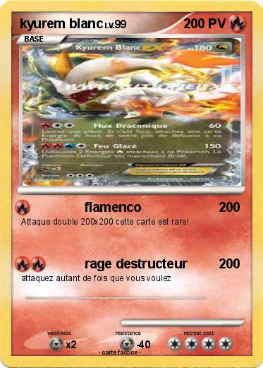 Pokemon kyurem blanc