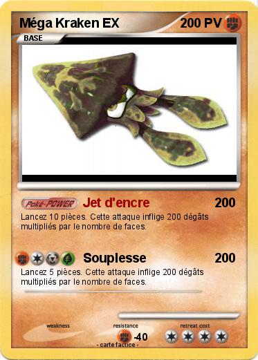 Pokemon Méga Kraken EX