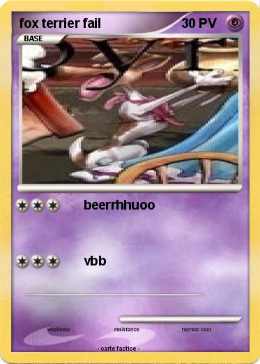 Pokemon fox terrier fail