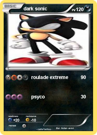 Pokemon dark sonic