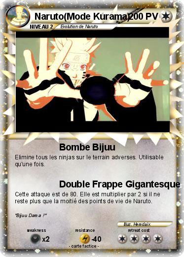 Pokemon Naruto(Mode Kurama)