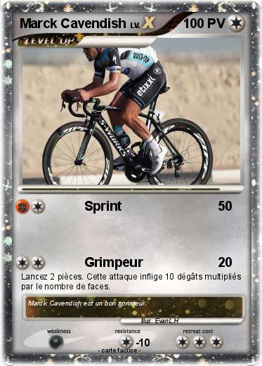 Pokemon Marck Cavendish