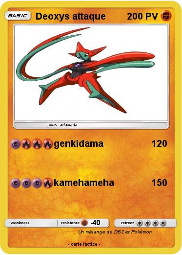 Pokemon Deoxys attaque